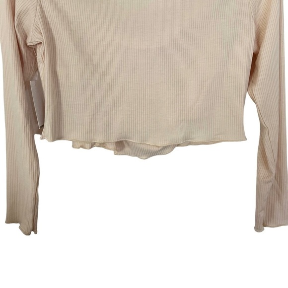 BP Beige Rib Cardigan & Camisole Set NWT M - Picture 7 of 10